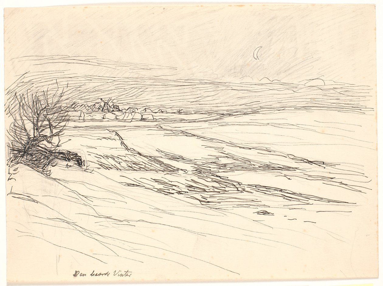Den haarde Vinter af Fritz Syberg