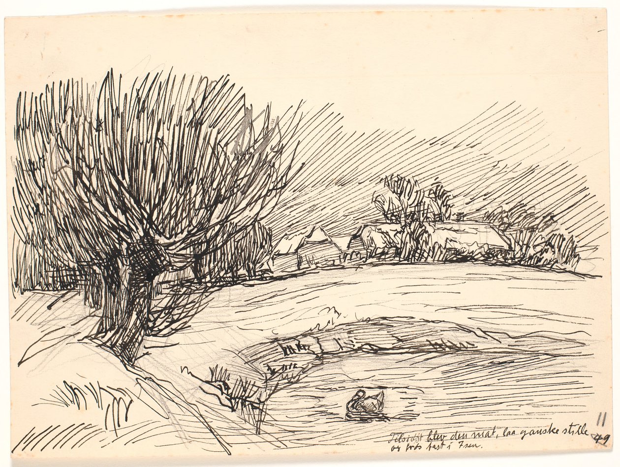 Tilsidst blev den mat... af Fritz Syberg