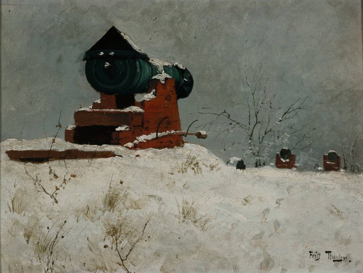 Cannon, Akershus af Fritz Thaulow