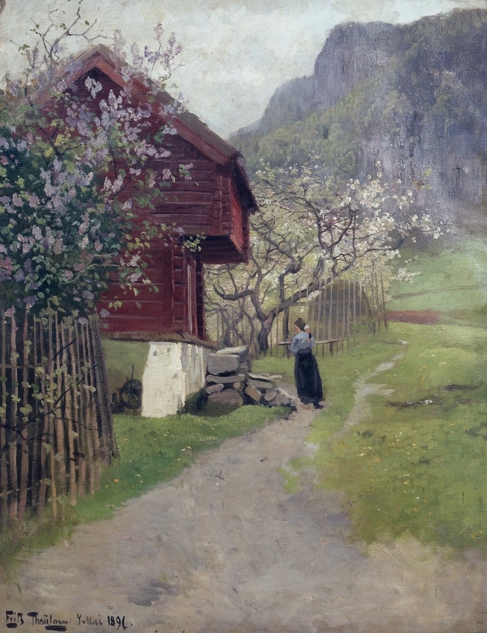 Fra Asker af Fritz Thaulow