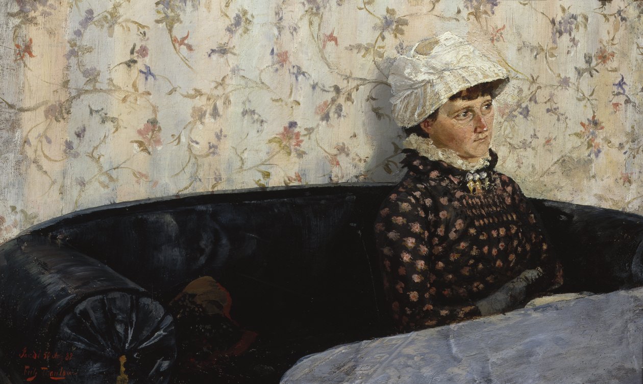 Ingeborg på Sofaen, Sandø af Fritz Thaulow