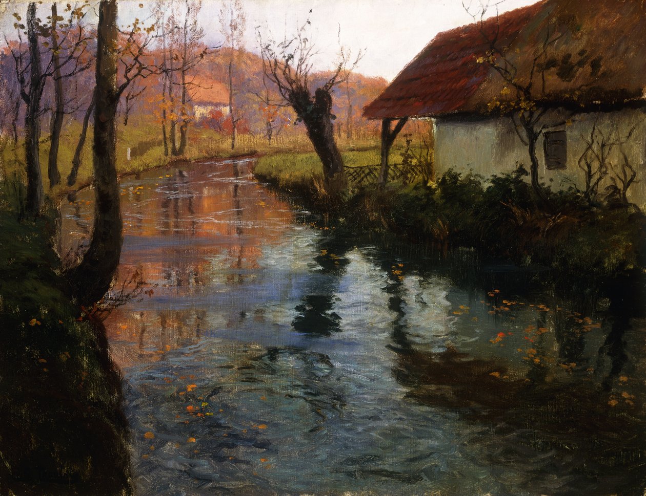 Møllestrømmen af Frits Thaulow