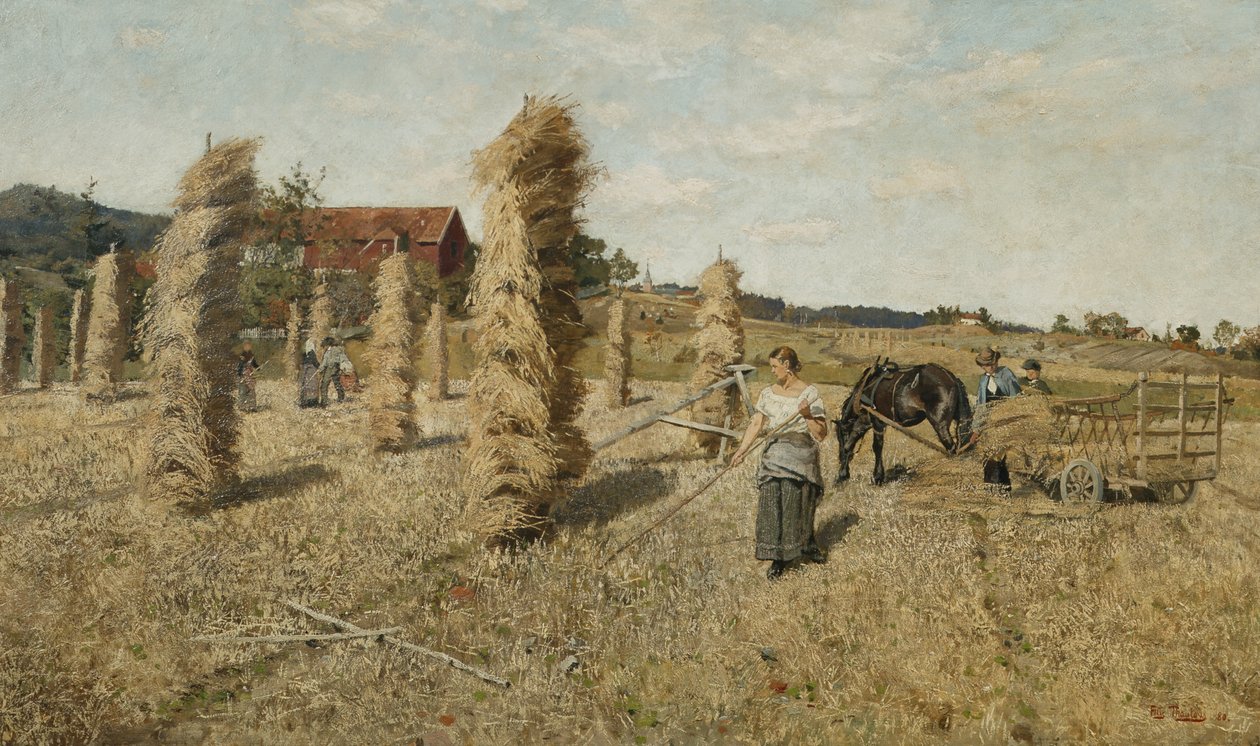 Marken ved Frozen af Fritz Thaulow