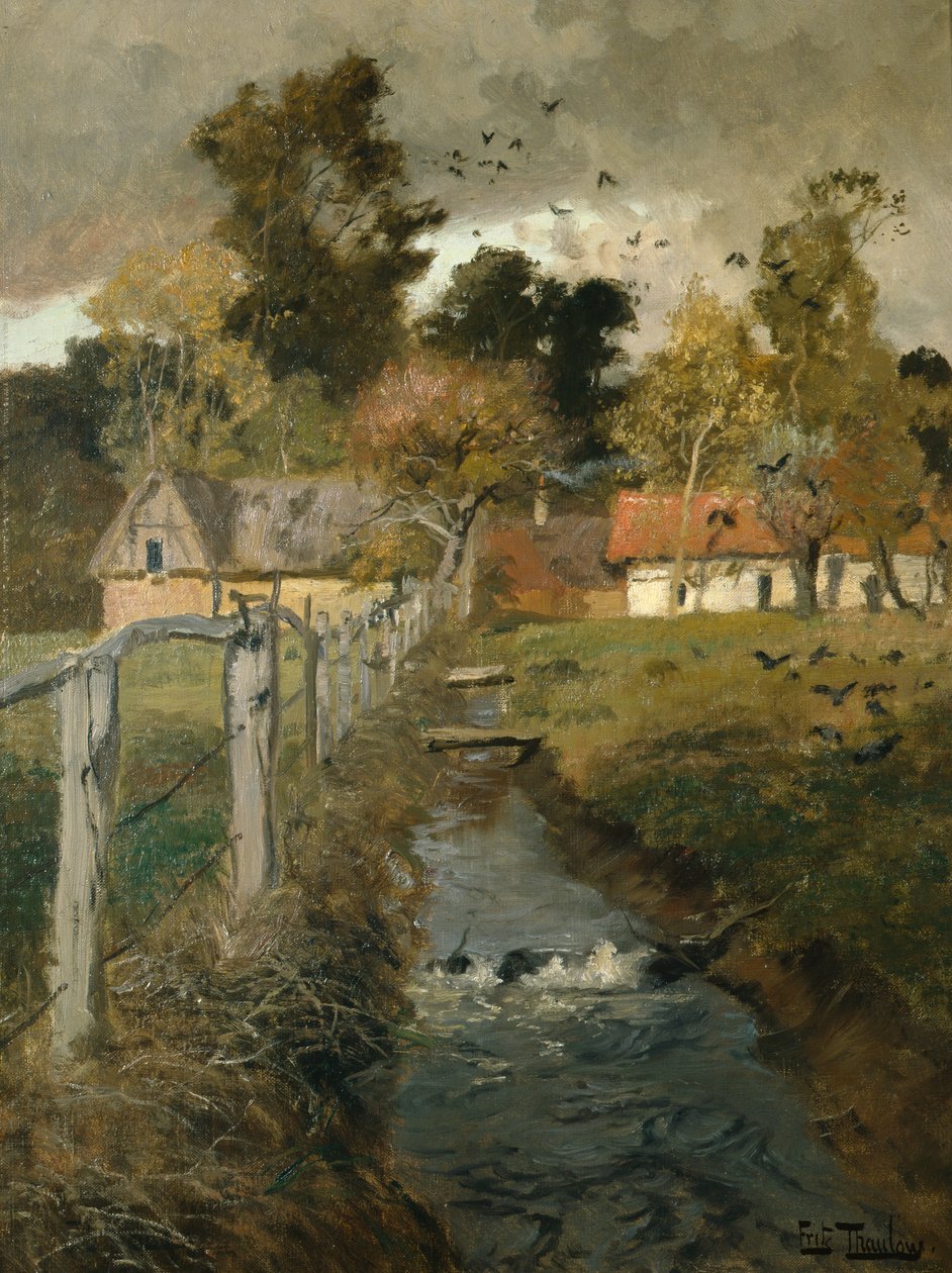 Strømmen, ca. 1895 af Fritz Thaulow