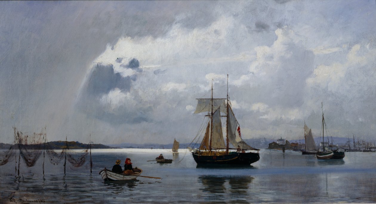 Uden titel af Fritz Thaulow