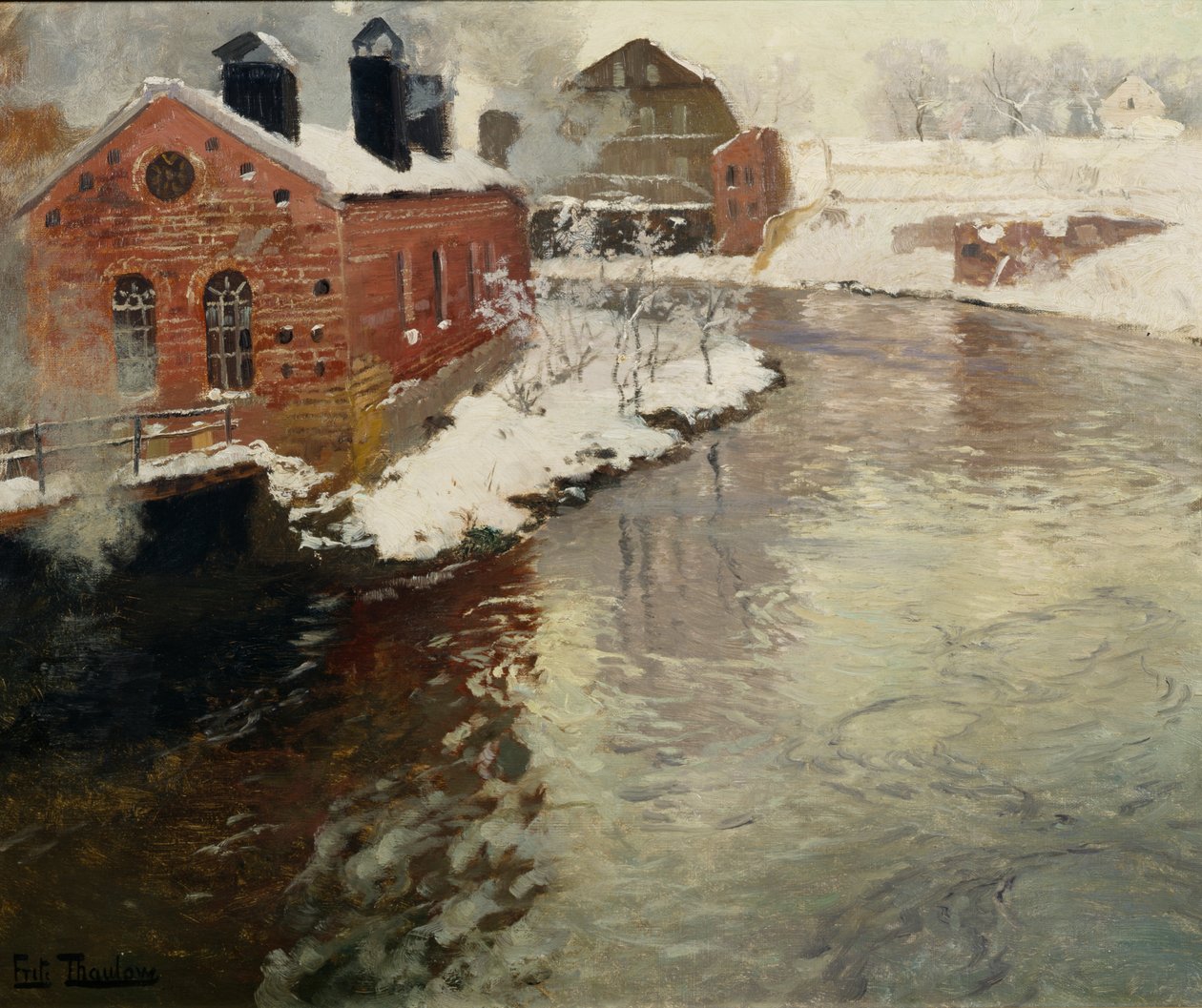Uden titel af Fritz Thaulow