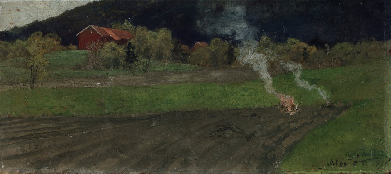 Uden titel af Fritz Thaulow