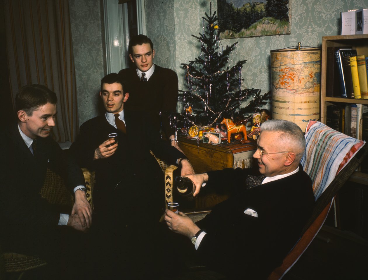Familie og hjem i Dresden, Tyskland for Dr. Fritz Gustav Wentzel og hans kone Verna i... af Fritz Wentzel