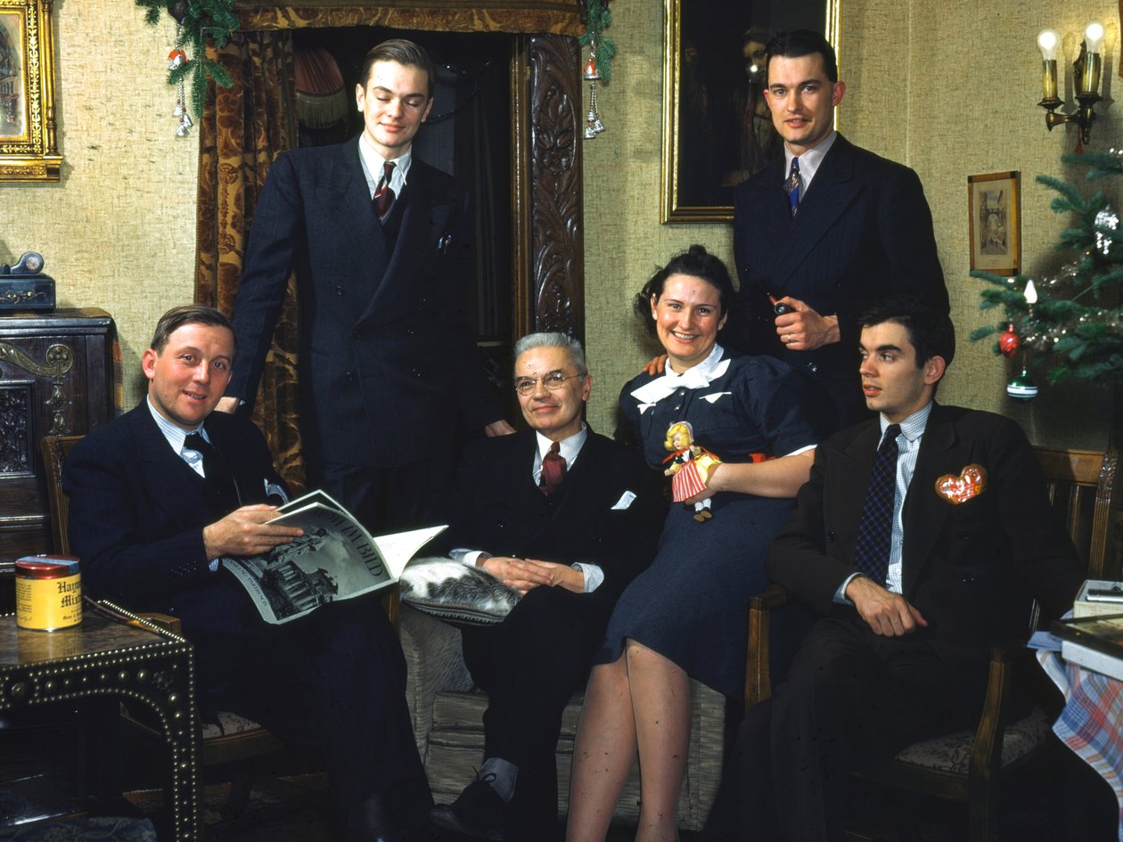 Familie og hjem i Dresden, Tyskland for Dr. Fritz Gustav Wentzel og hans kone Verna i... af Fritz Wentzel