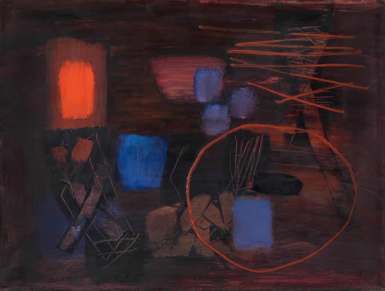 Uden titel af Fritz Winter