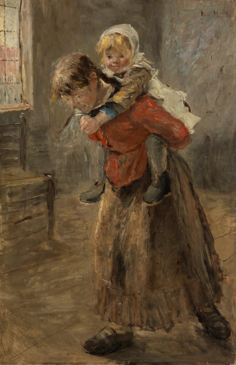 Den store søster af Fritz von Uhde
