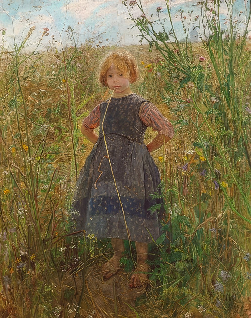 Heideprinzchen. 1889 af Fritz von Uhde