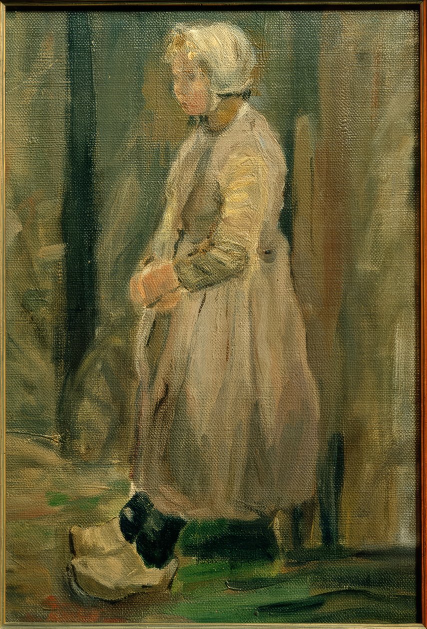 Hollandsk fiskerbarn (Zandvoort) af Fritz von Uhde
