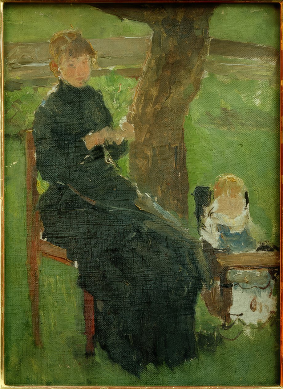 mor og barn af Fritz von Uhde
