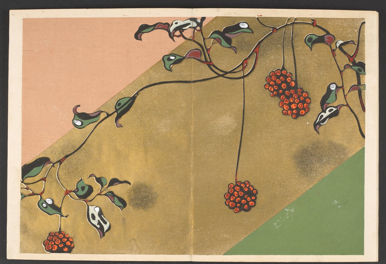 Shasei sôka môyô, Mønstre af planter og blomster fra livet af Furuya Korin
