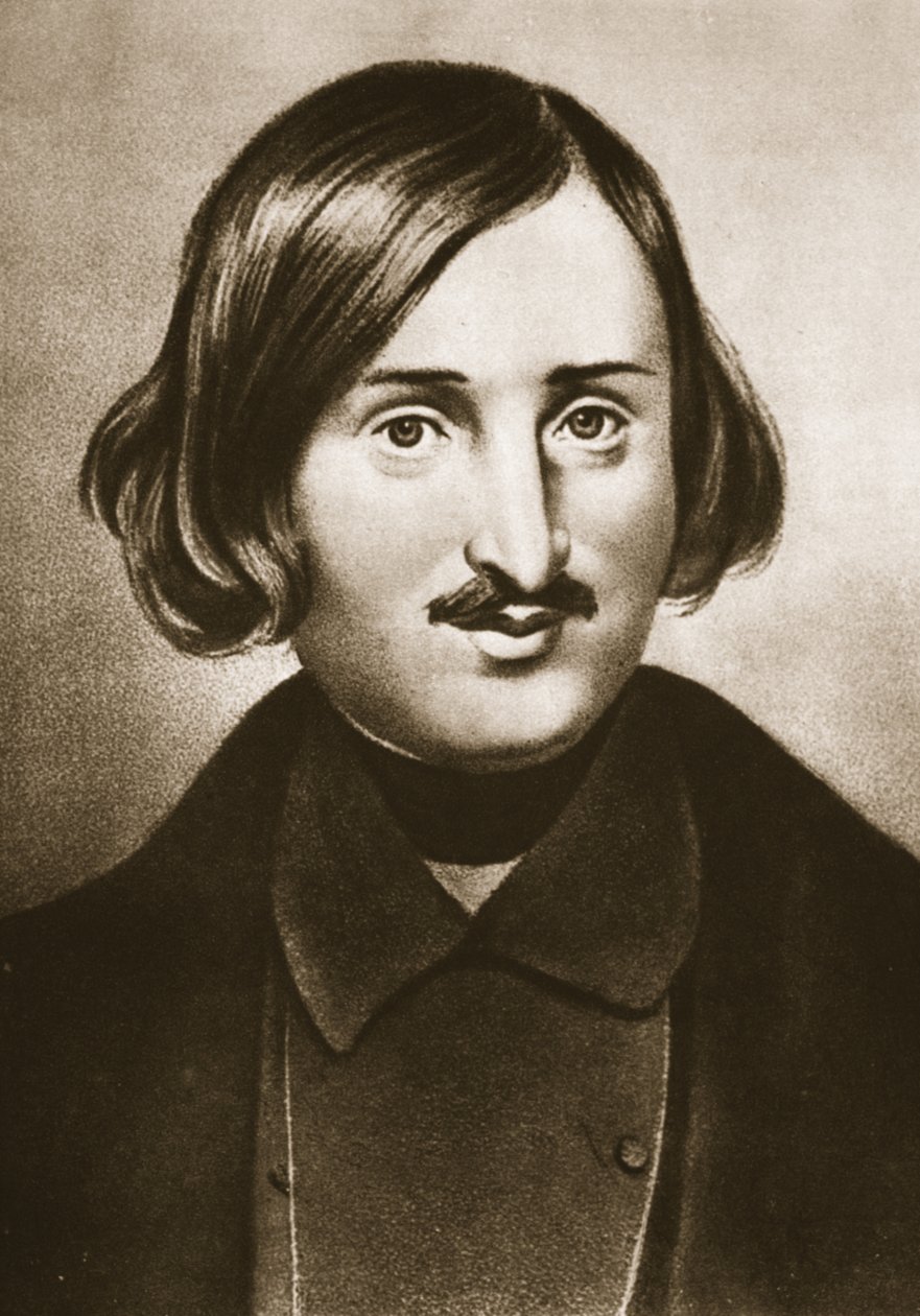 Nikolai Vasilievich Gogol (fotogravure) af Fyodor Antonovich Moller