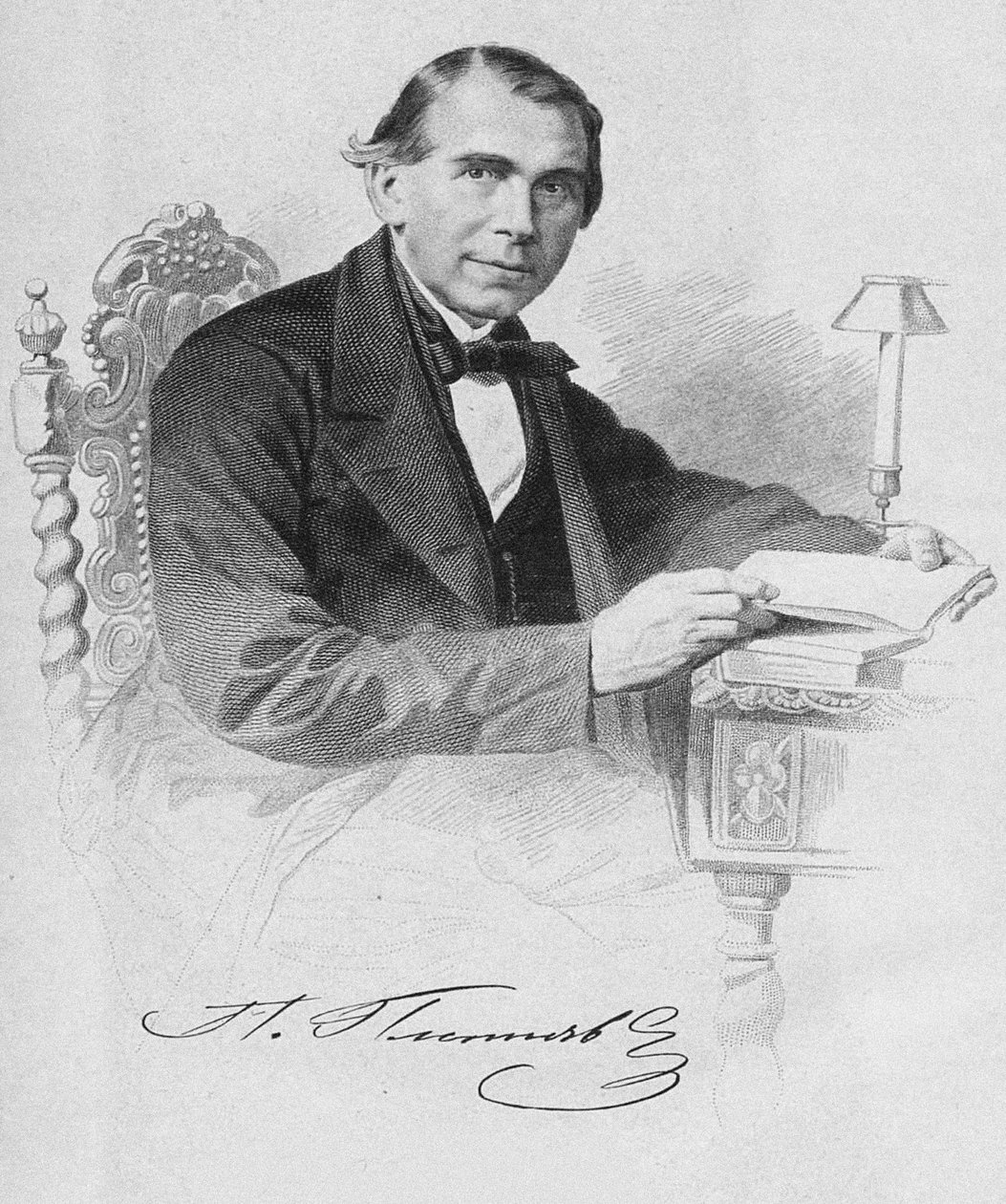 Pyotr Alexandrovich Pletnev 1791-1865, 1870 af Fyodor Iordan