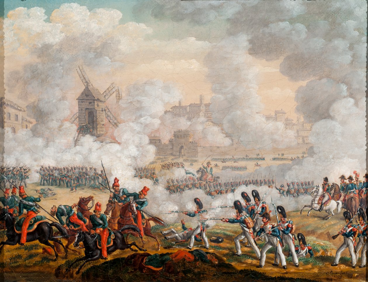 Slaget ved Austerlitz, 2. december 1805, 1835 af G. Beaufort