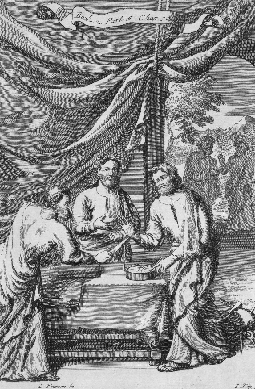 An Argument Between Cartographers, illustration fra bog 2, del 5, kapitel 10 af 