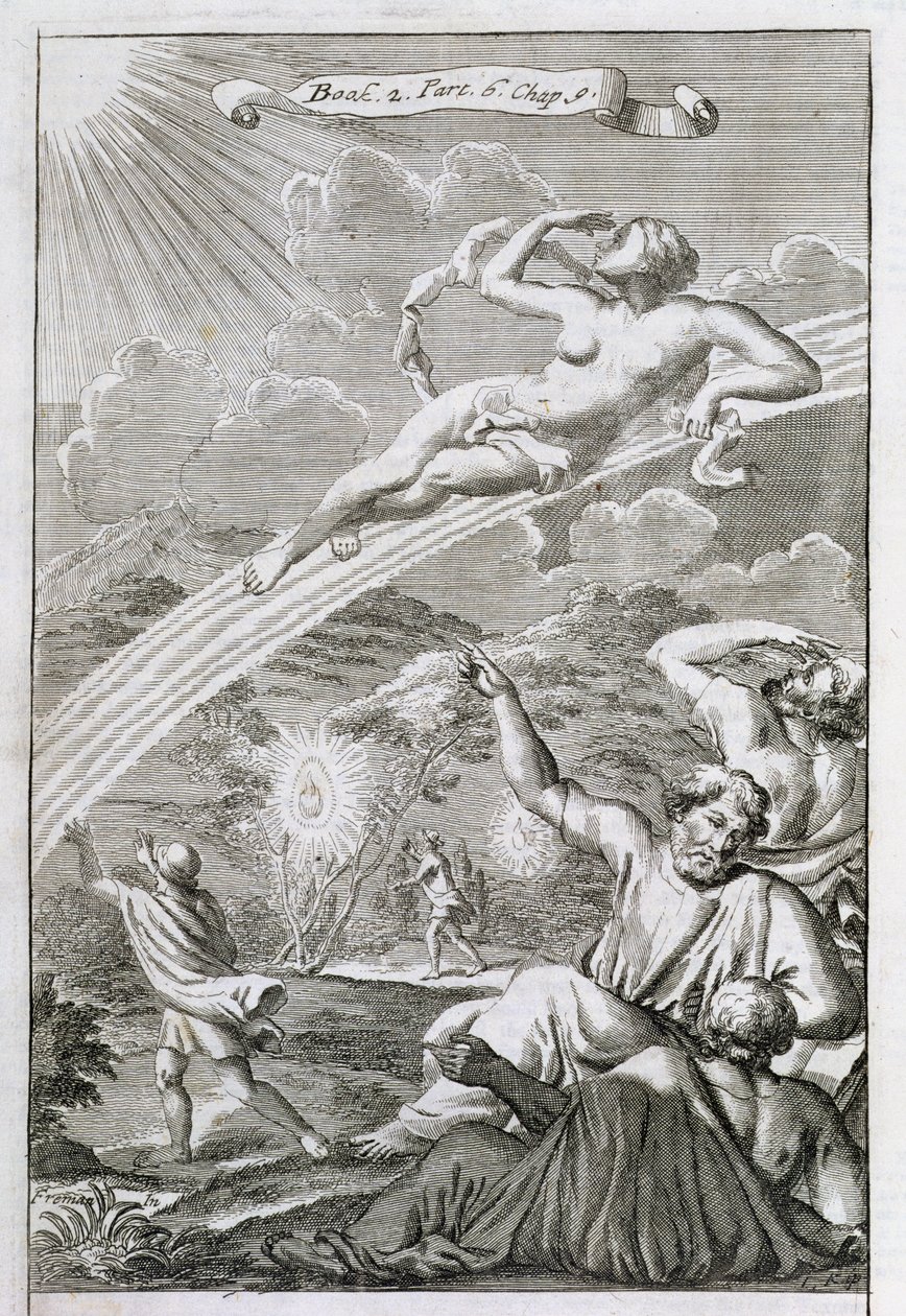 Iris on her Rainbow, illustration fra bog 2, del 6, kapitel 9 af 