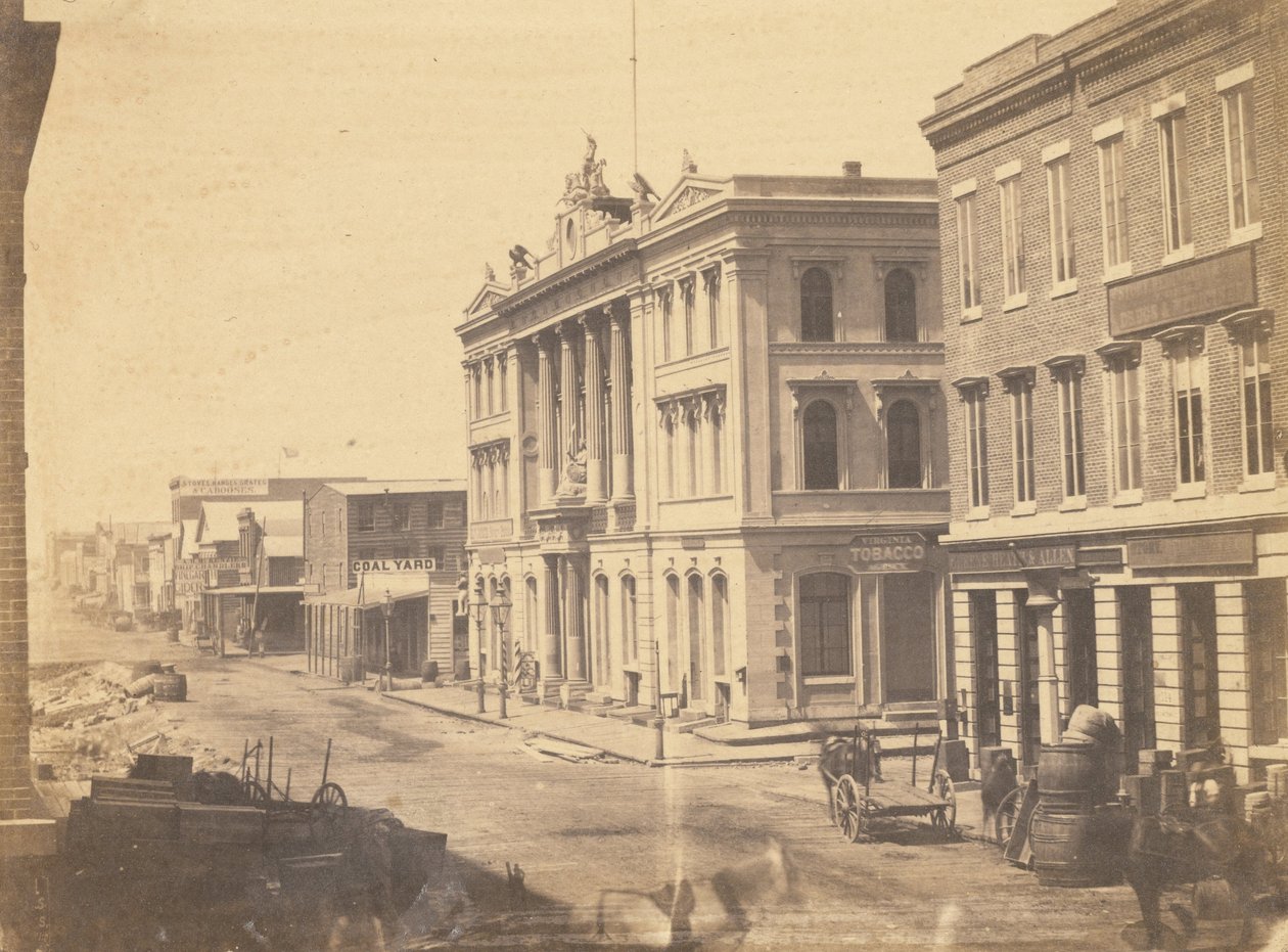 (Merchants Exchange, på Battery Street) af G. R. Fardon