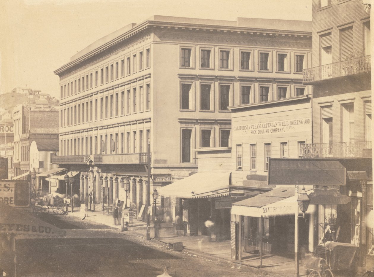 Montgomery Block, Montgomery Street af G. R. Fardon