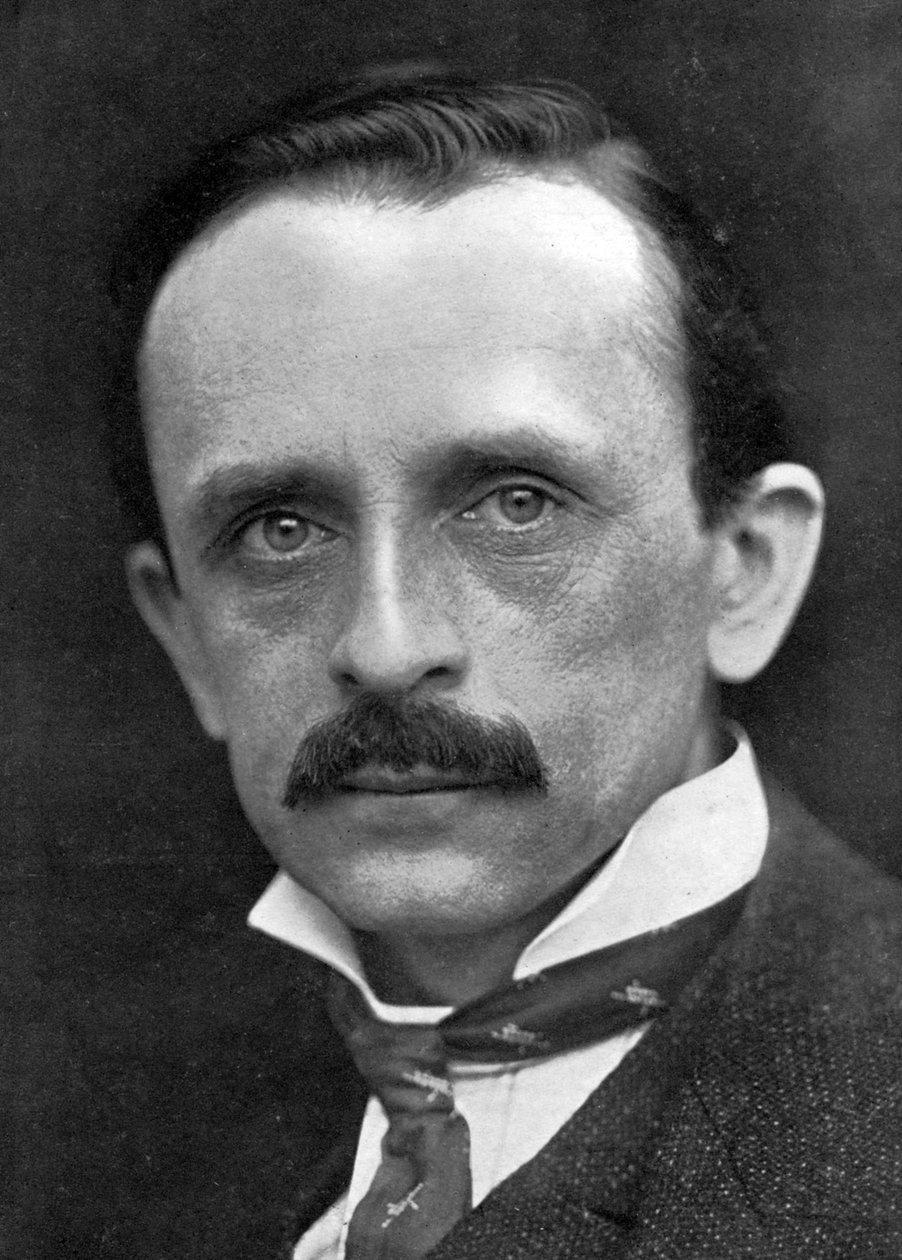 Sir James Matthew Barrie, skotsk romanforfatter og dramatiker, 1910. af GC Beresford