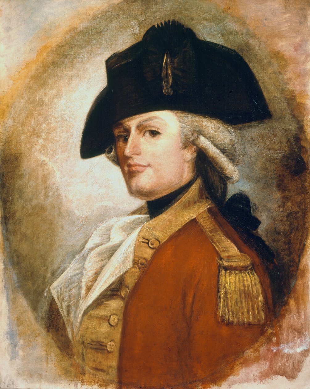 Kaptajn William Raymond, 22. fodregiment, ca.1790 af G.F. Chester
