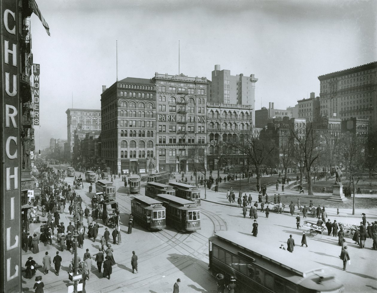 Union Square, New York City af G.P. Hall und Sohn