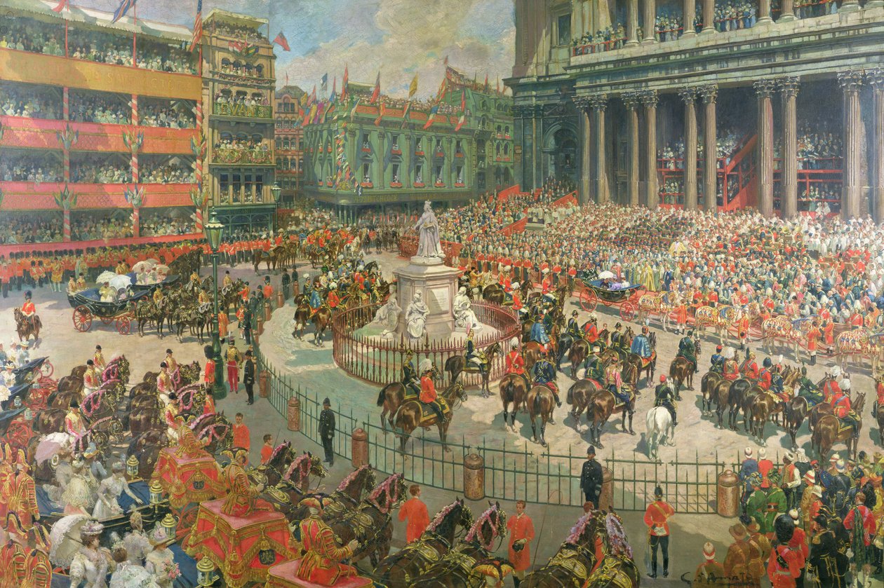 Dronning Victorias diamantjubilæum, 1897 af G.S. Amato