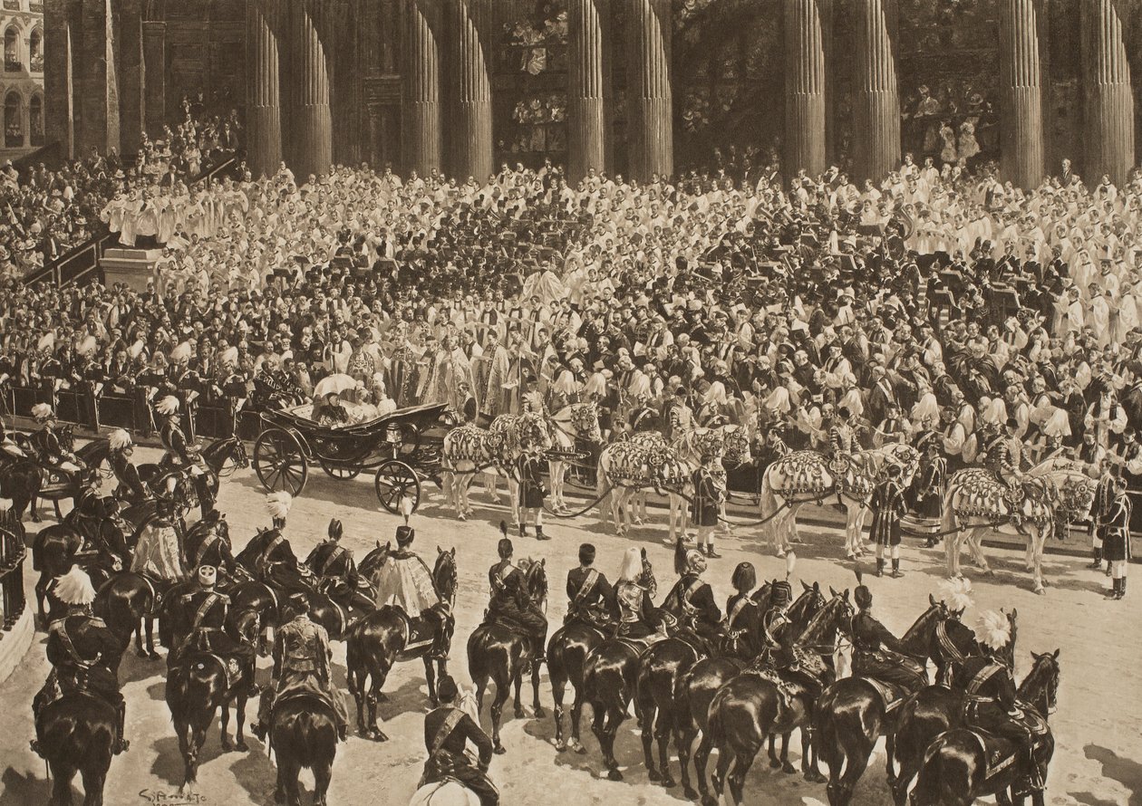 Dronning Victorias diamantjubilæum, 22. juni 1897, fra 
