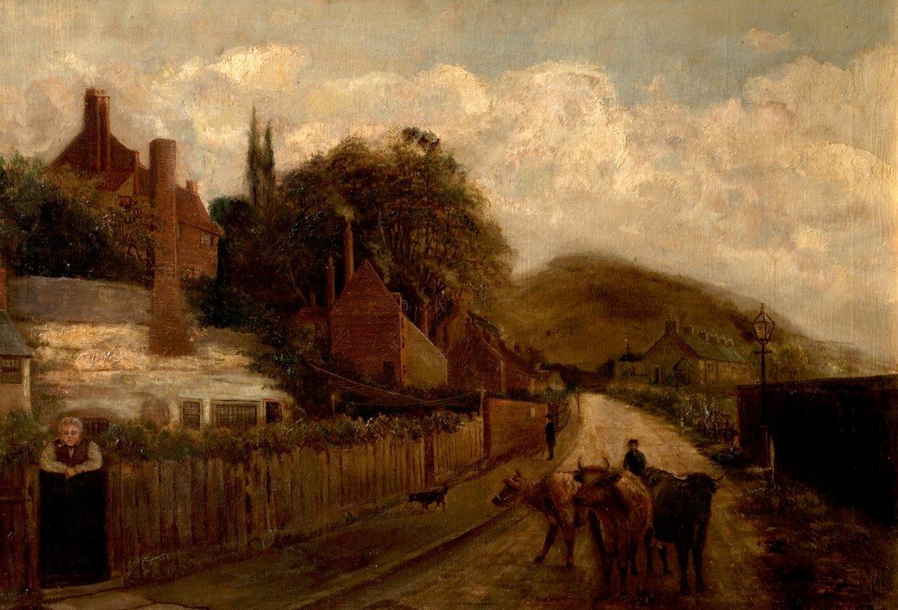 Sunday Hermitage, Nottingham, 1887 af G.S. Stevenson