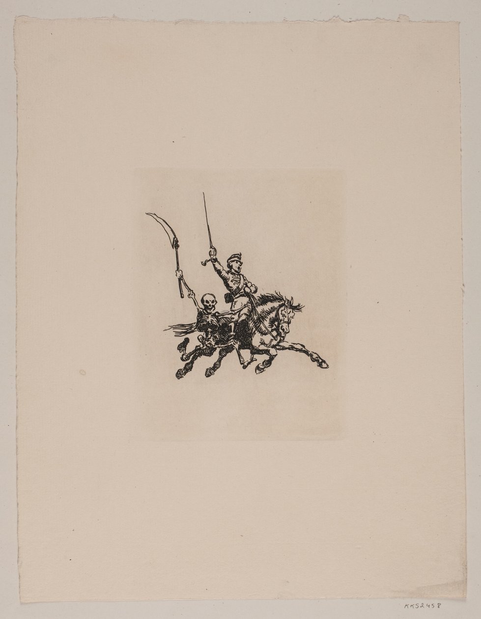 Døden og husaren af G.V. Blom
