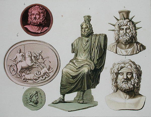 Repræsentationer af Zeus, Jupiter eller Jove, plade 51 fra 