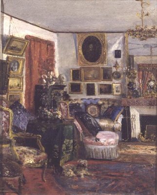 Interiør Scene af G. A. Launay