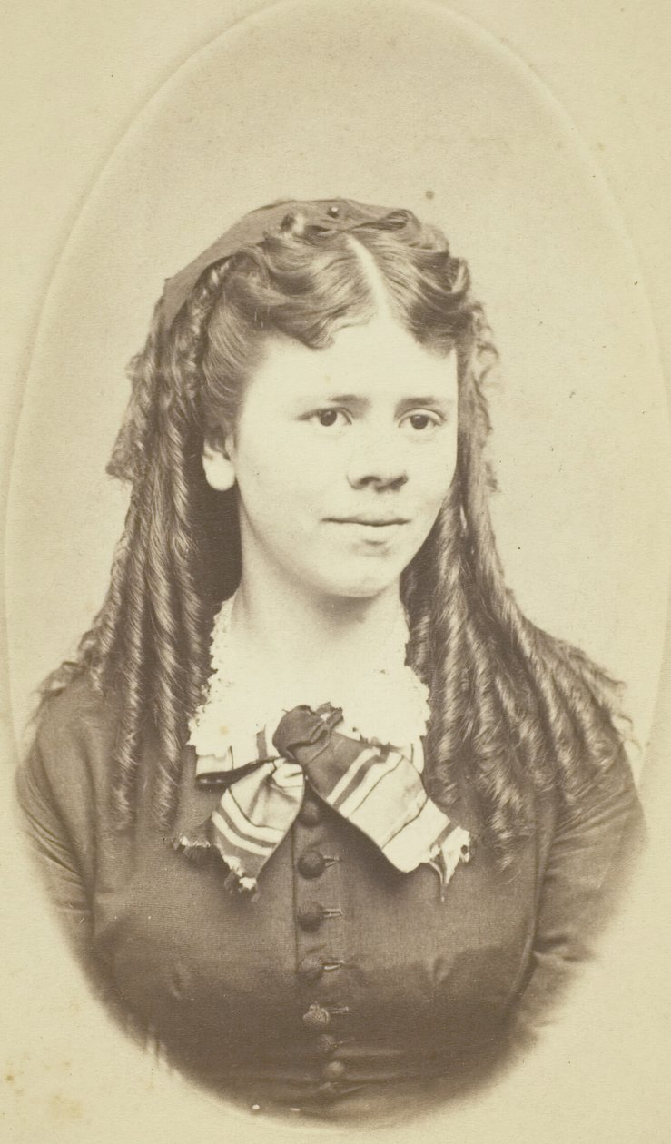Uden titel Portræt af kvinde, 185099. af G. C. Gilchrest