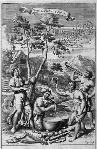 Musikscene, illustration fra bog 2, del 2, kapitel 7 af 