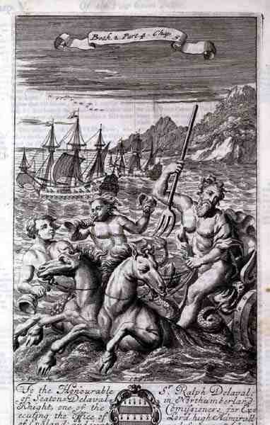 Neptun in his Chariot, illustration fra bog 2, del 4, kapitel 5 af 