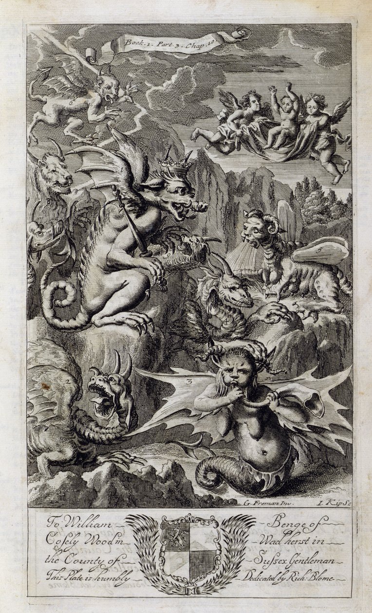 Scene of Hell, illustration fra bog 1, del 3, kapitel 10 af 