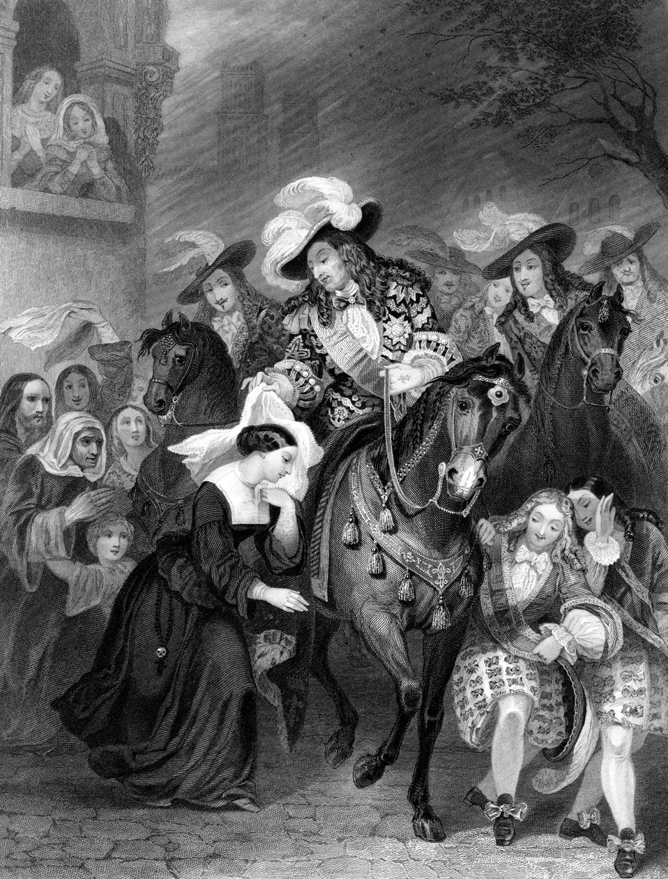Ludvig XIV og velgørenhedens søster. af G. H. Adcock