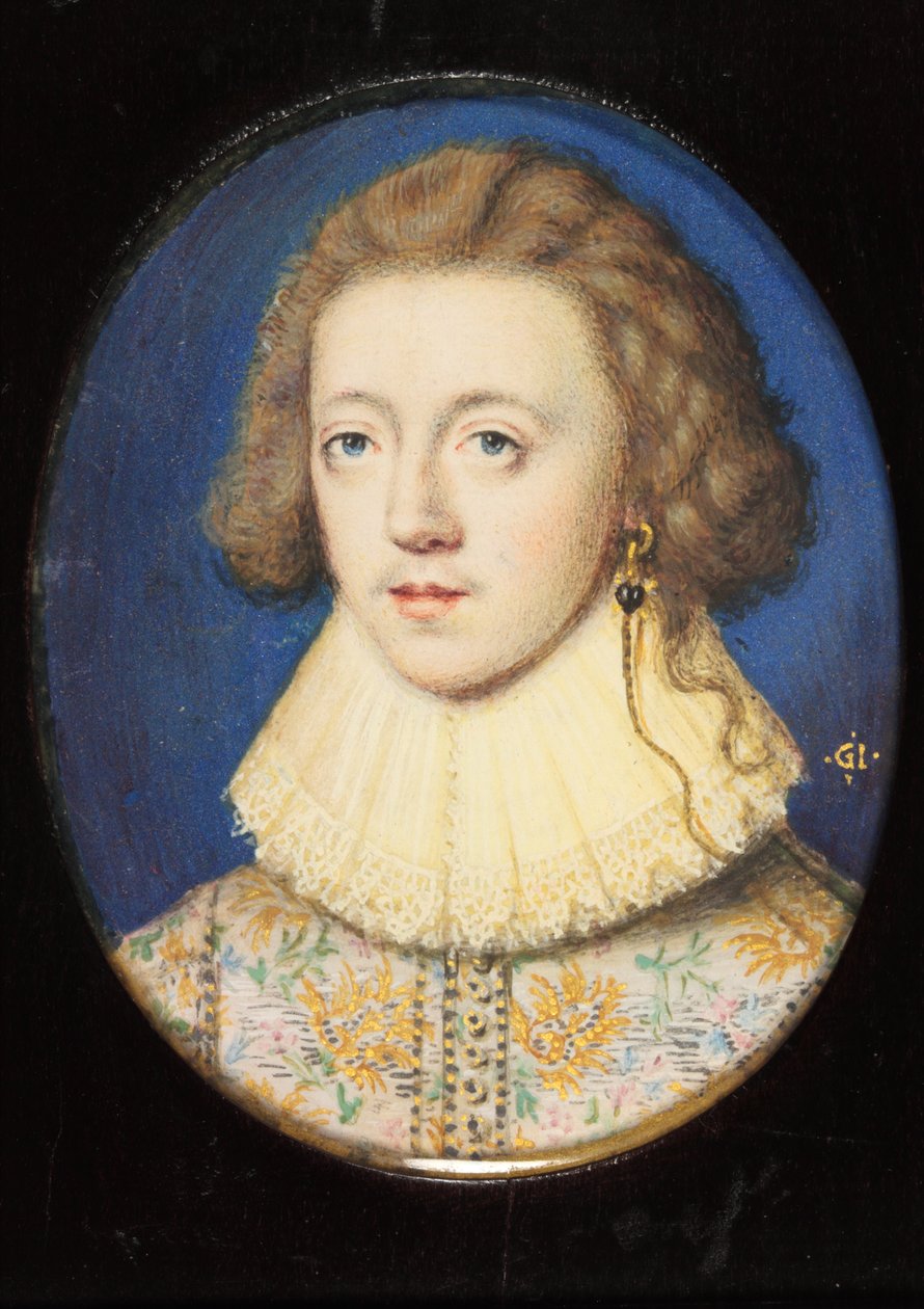 Francis Holles i hans attende år (akvarel på vellum) af G. I.