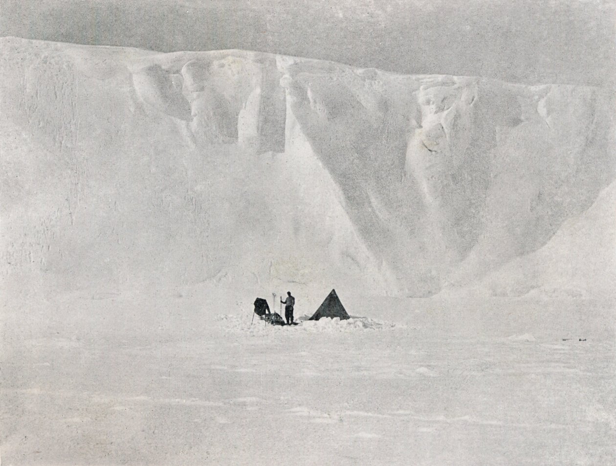Dugdale Glacier, c1911, 1913. af G. Murray Levick