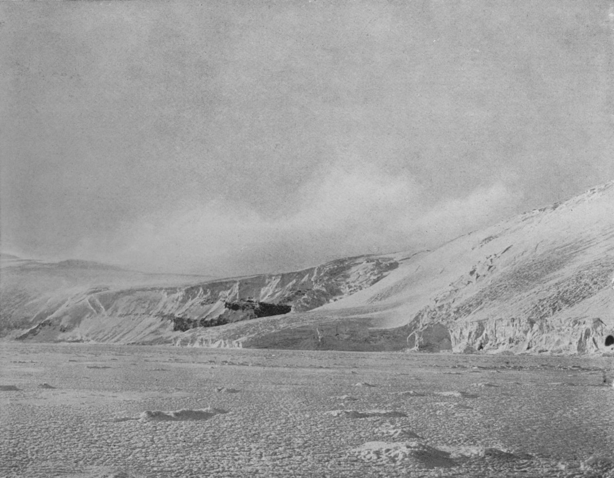 Advarslen. An Oncoming Blizzard, c1911, 1913 af G. Murray Levick