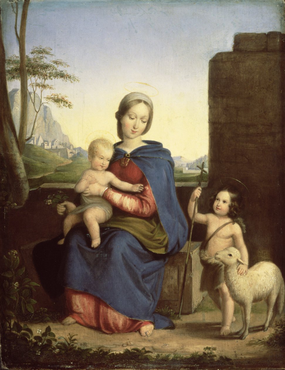 Den hellige familie af Gabor Melegh
