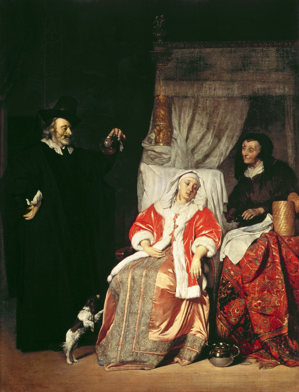 Patienten og lægen, 1660
