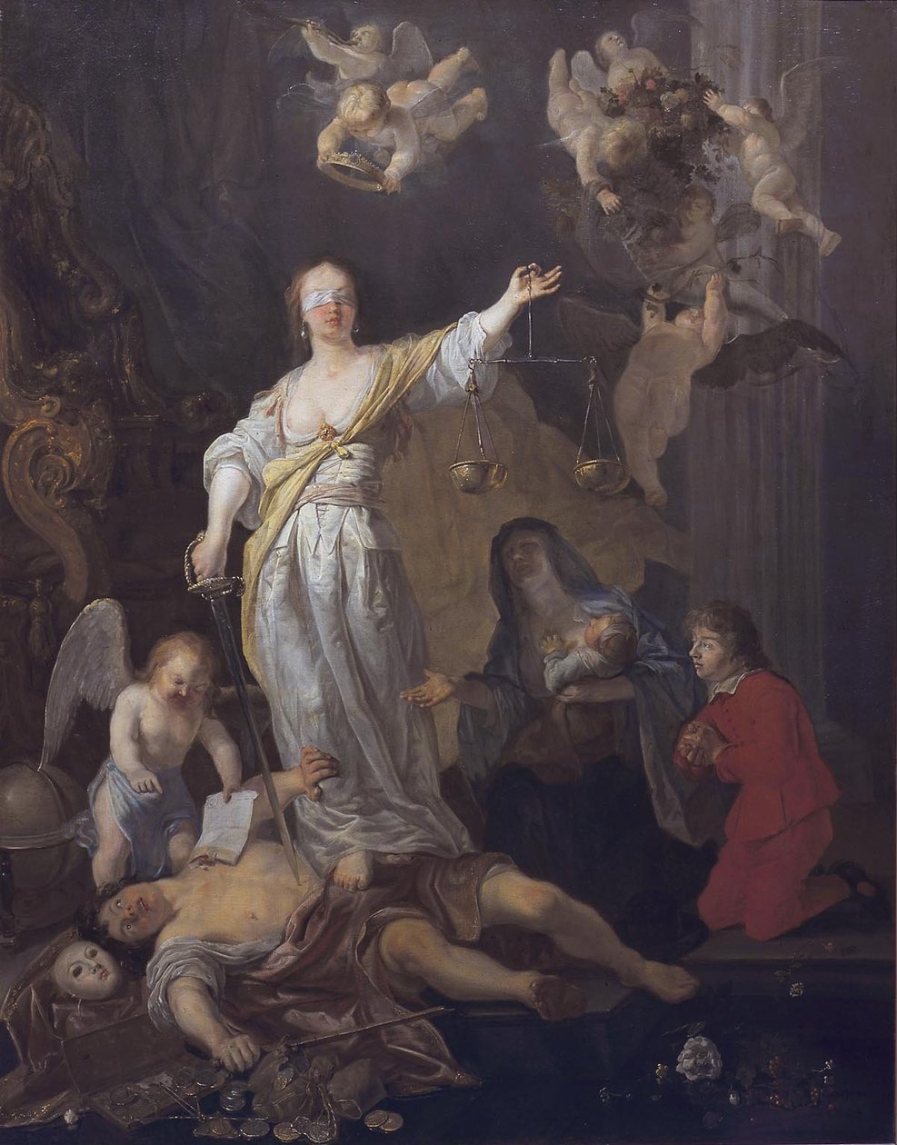 Retfærdighedens triumf af Gabriel Metsu