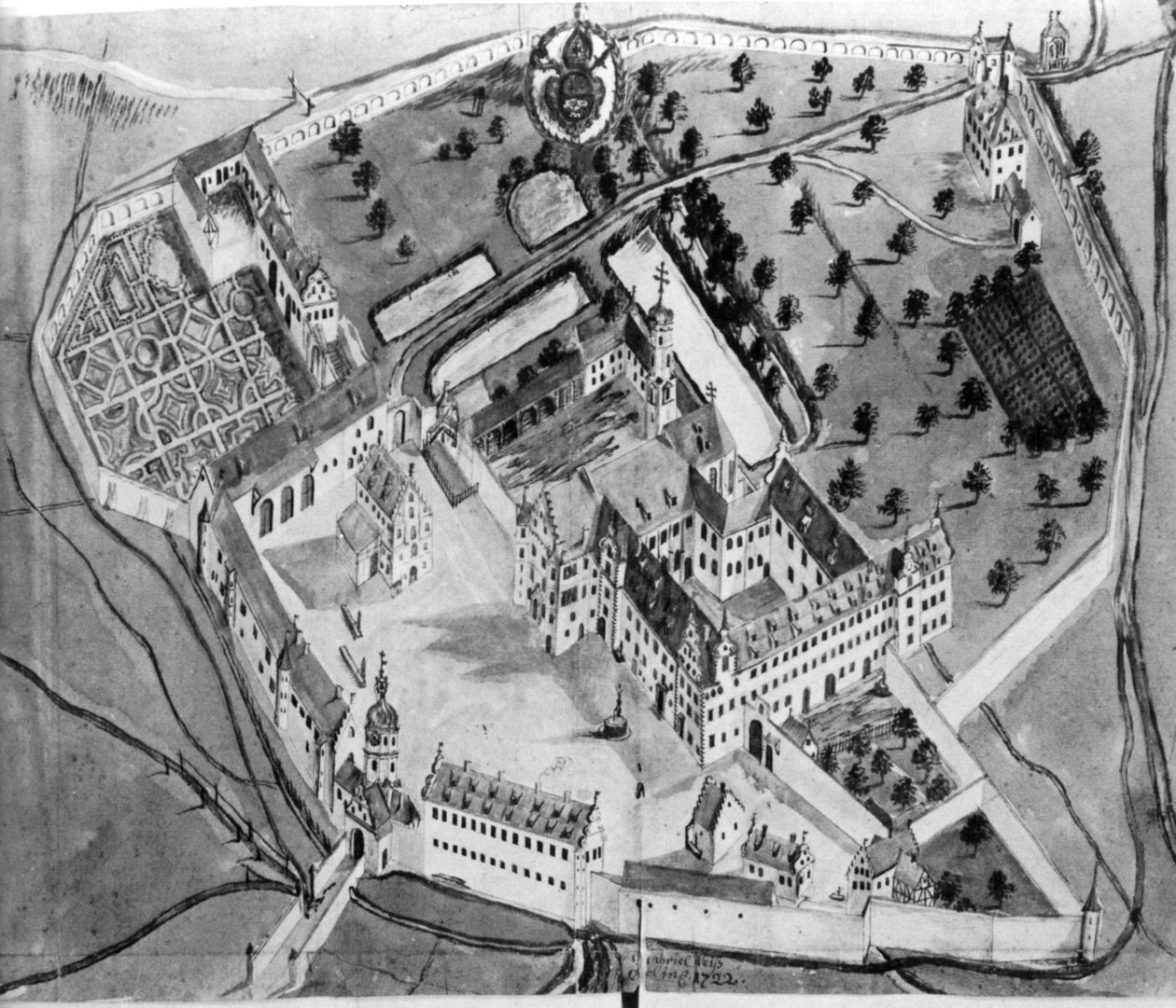 Schussenried Abbey, 1722 af Gabriel Weiss