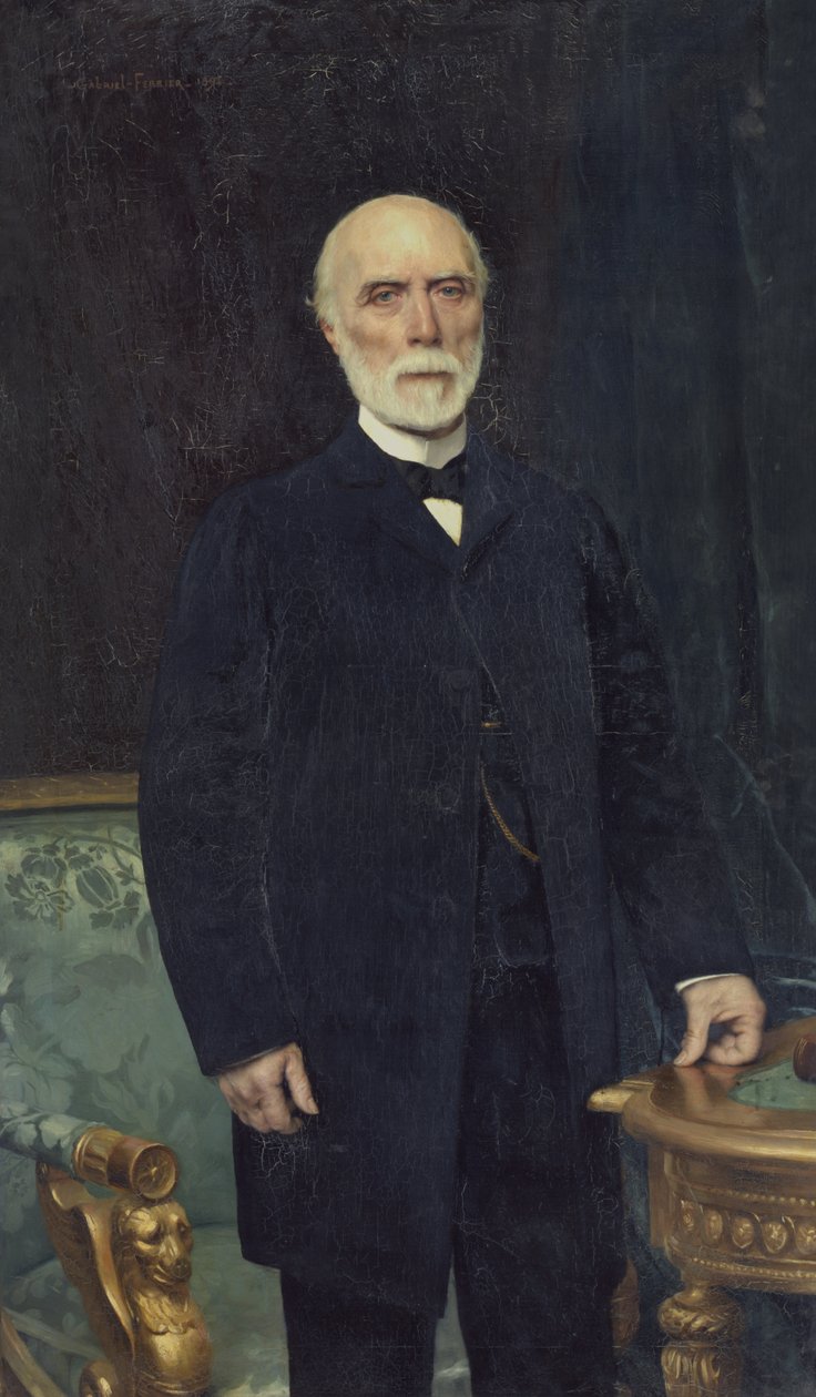 Charles-Louis de Saulces de Freycinet (1828-1923) 1894 af Gabriel Joseph Marie Augustin Ferrier