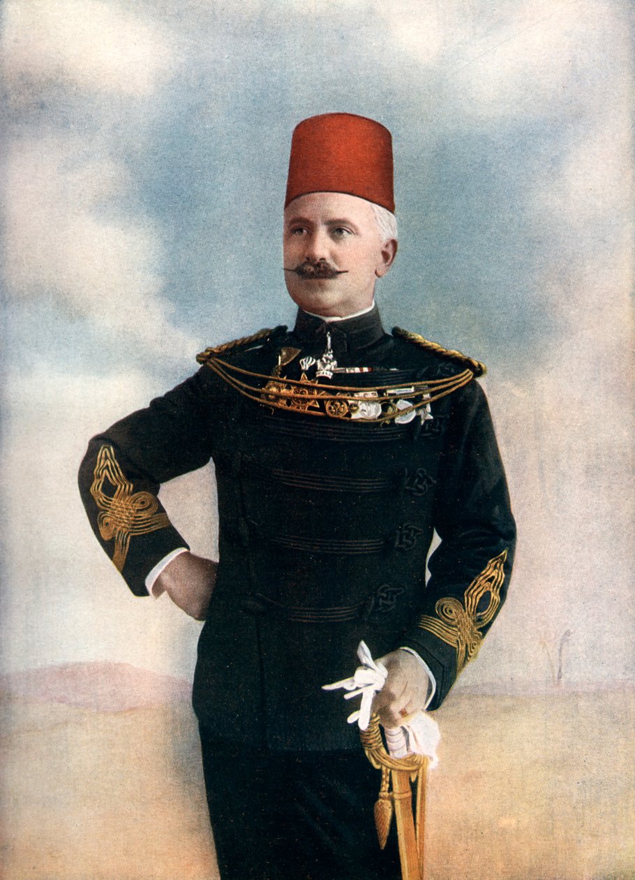 Sir Francis Reginald Wingate, britisk general og administrator i Sudan, 1902. af Gabriel Lekegian