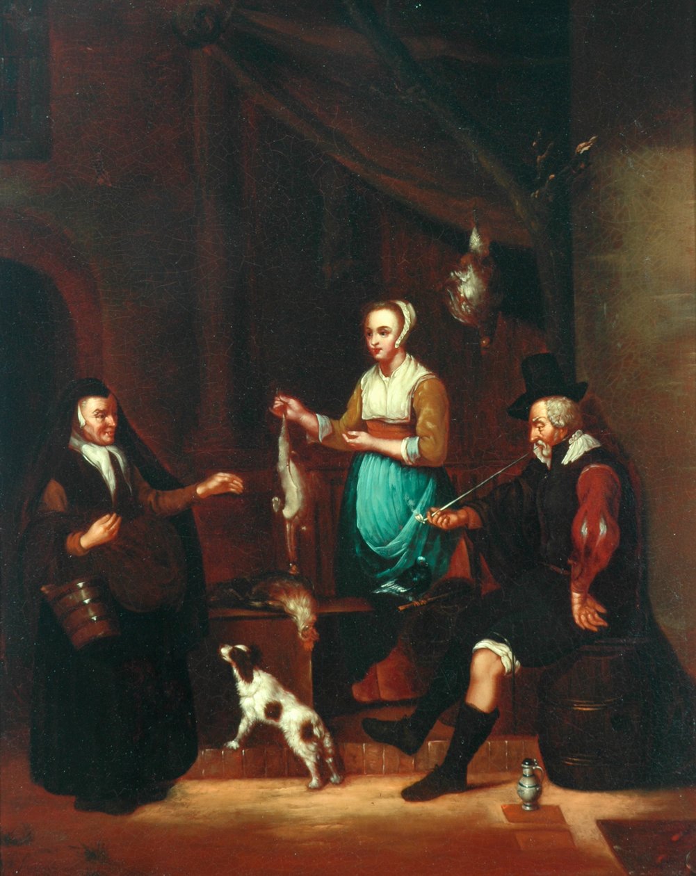 Fjerkræhandleren af Gabriel Metsu
